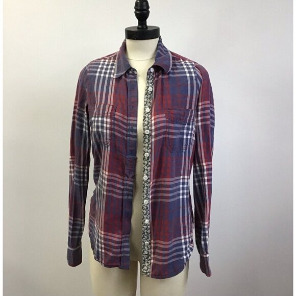 Aventura Tops - Aventura Organic Cotton Flannel Size Small
